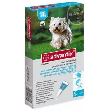 Bayer Advantix Perros de 4...