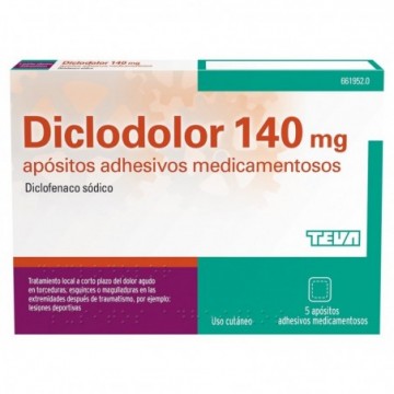 DICLODOLOR 140 MG APOSITOS...