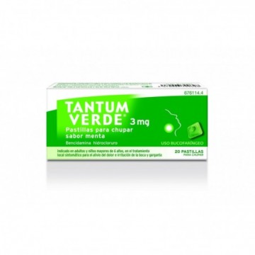 Tantum Verde 3 Mg Pastillas...