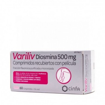 VARILIV DIOSMINA 500 MG...