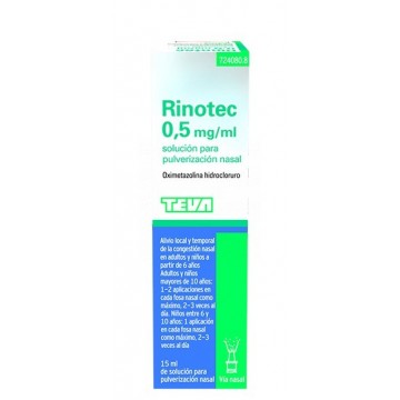 RINOTEC 0,5MG/ML SOLUCION...