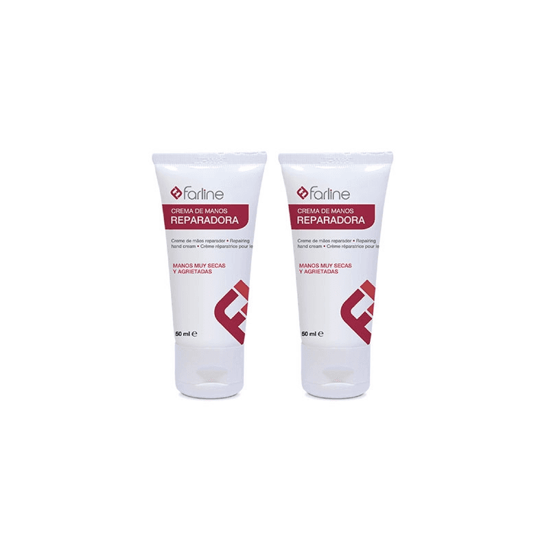 Farline Crema De Manos Reparadora 2 unidades x 50 ml